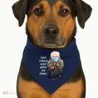 This Could Have Been An Email Bernie Sanders USA-Made Doggie Bandana thumb 1