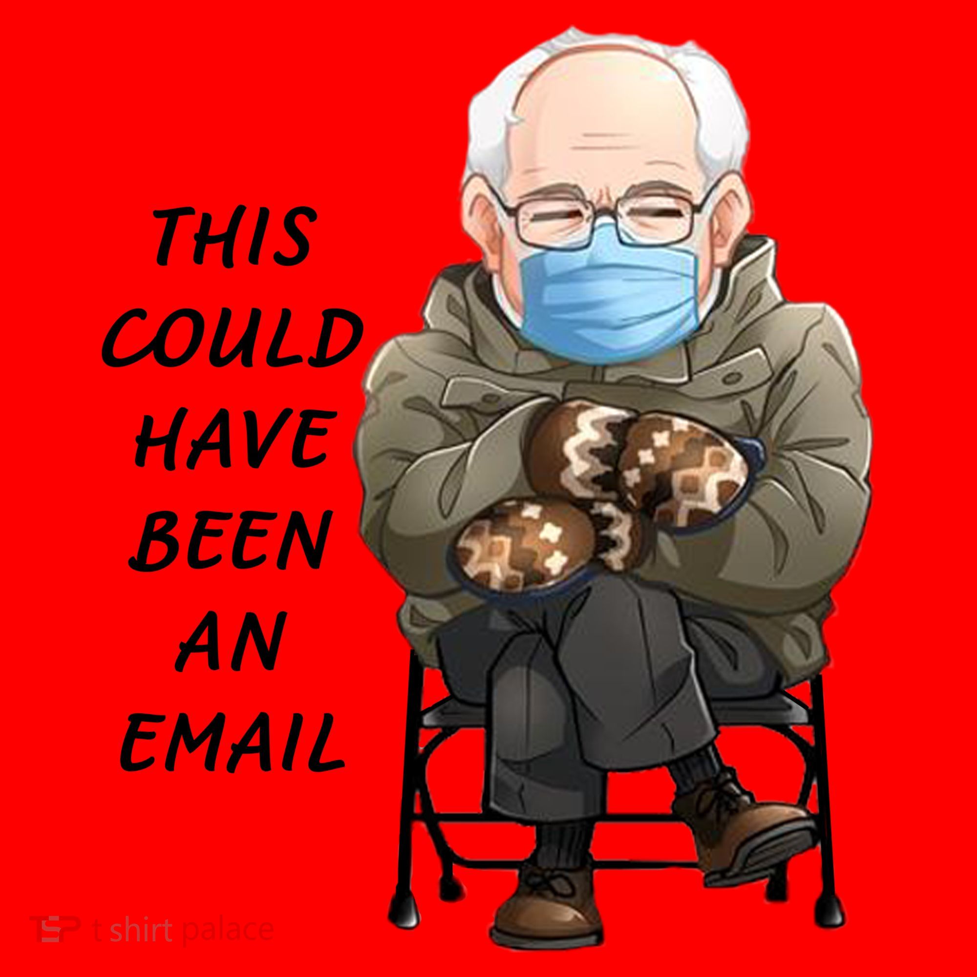 This Could Have Been An Email Bernie Sanders Santa Hat