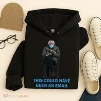 This Could Have Been An Email Bernie Sanders Mittens Sitting Hoodie thumb 4