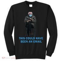 This Could Have Been An Email Bernie Sanders Mittens Sitting Sweatshirt thumb 0