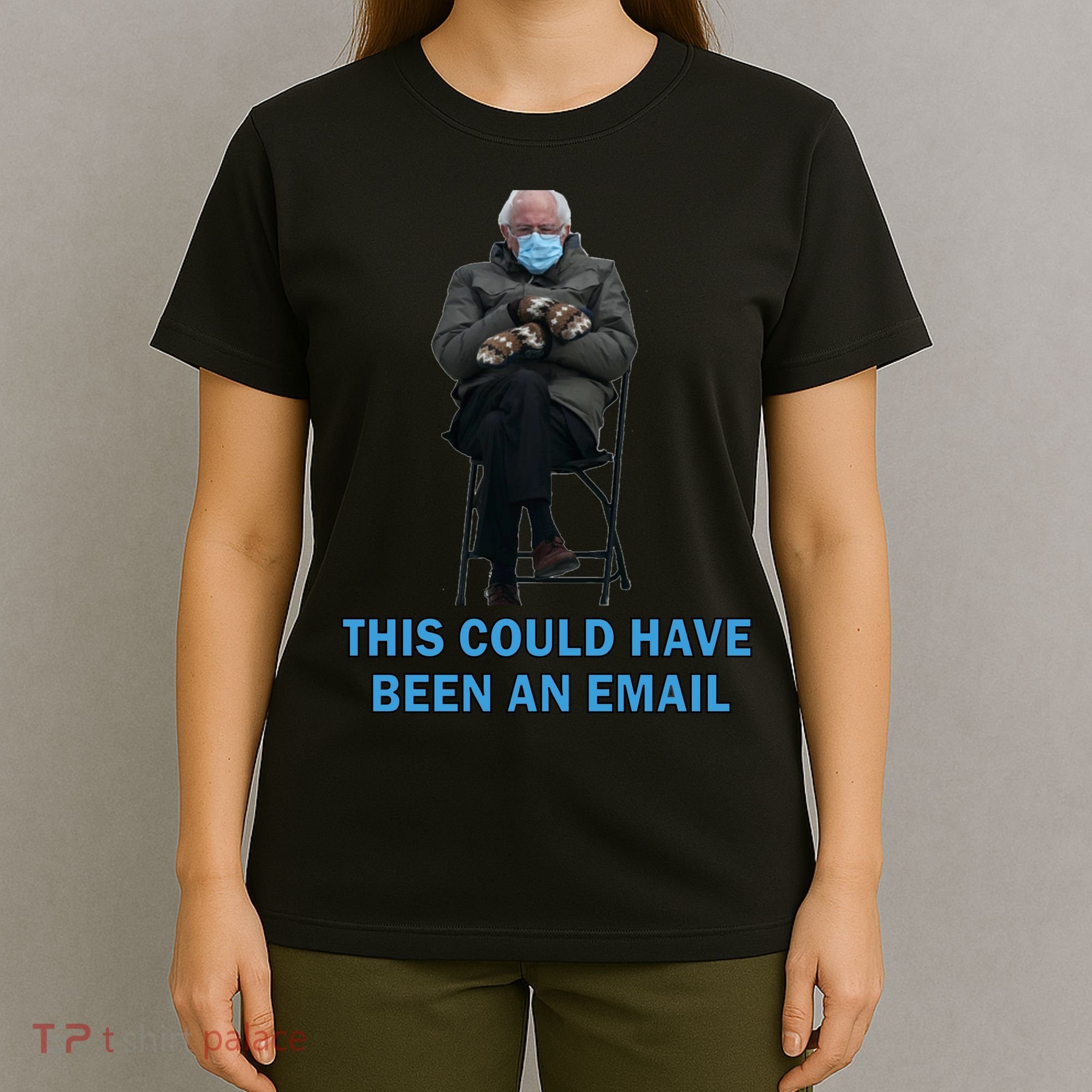 This Could Have Been An Email Bernie Sanders Mittens Sitting T-Shirt