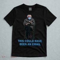 This Could Have Been An Email Bernie Sanders Mittens Sitting T-Shirt thumb 5