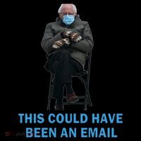 This Could Have Been An Email Bernie Sanders Mittens Sitting Coffee Mug thumb 5
