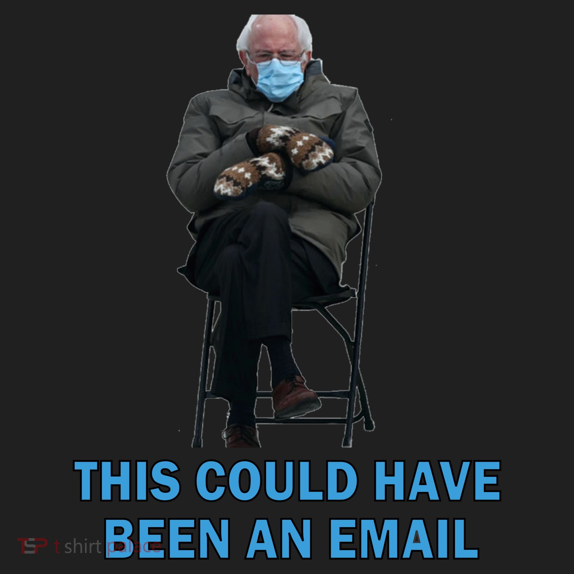 This Could Have Been An Email Bernie Sanders Mittens Sitting Beanie