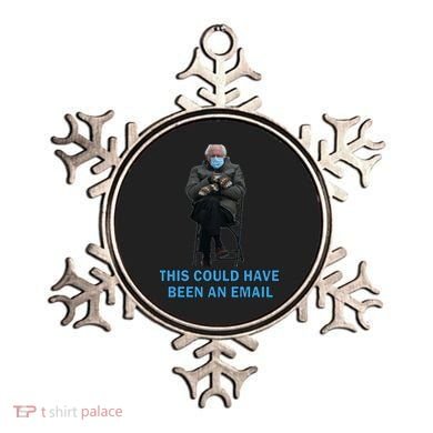 This Could Have Been An Email Bernie Sanders Mittens Sitting Ornament