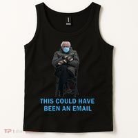 This Could Have Been An Email Bernie Sanders Mittens Sitting Tank Top thumb 2