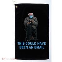 This Could Have Been An Email Bernie Sanders Mittens Sitting Golf Towel thumb 0