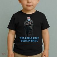 This Could Have Been An Email Bernie Sanders Mittens Sitting Toddler T-Shirt thumb 2