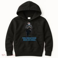This Could Have Been An Email Bernie Sanders Mittens Sitting Kids Hoodie thumb 0