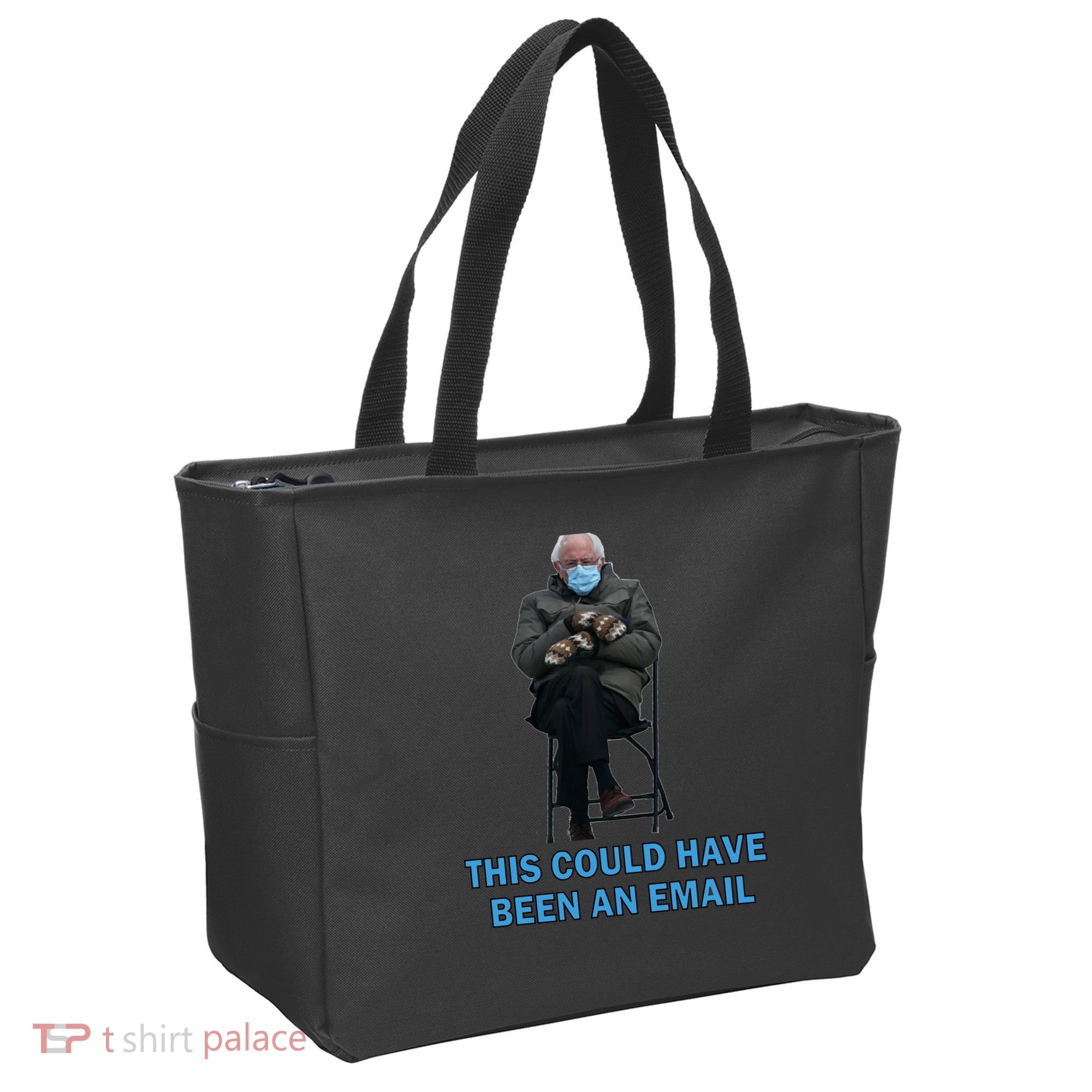 This Could Have Been An Email Bernie Sanders Mittens Sitting Tote Bag