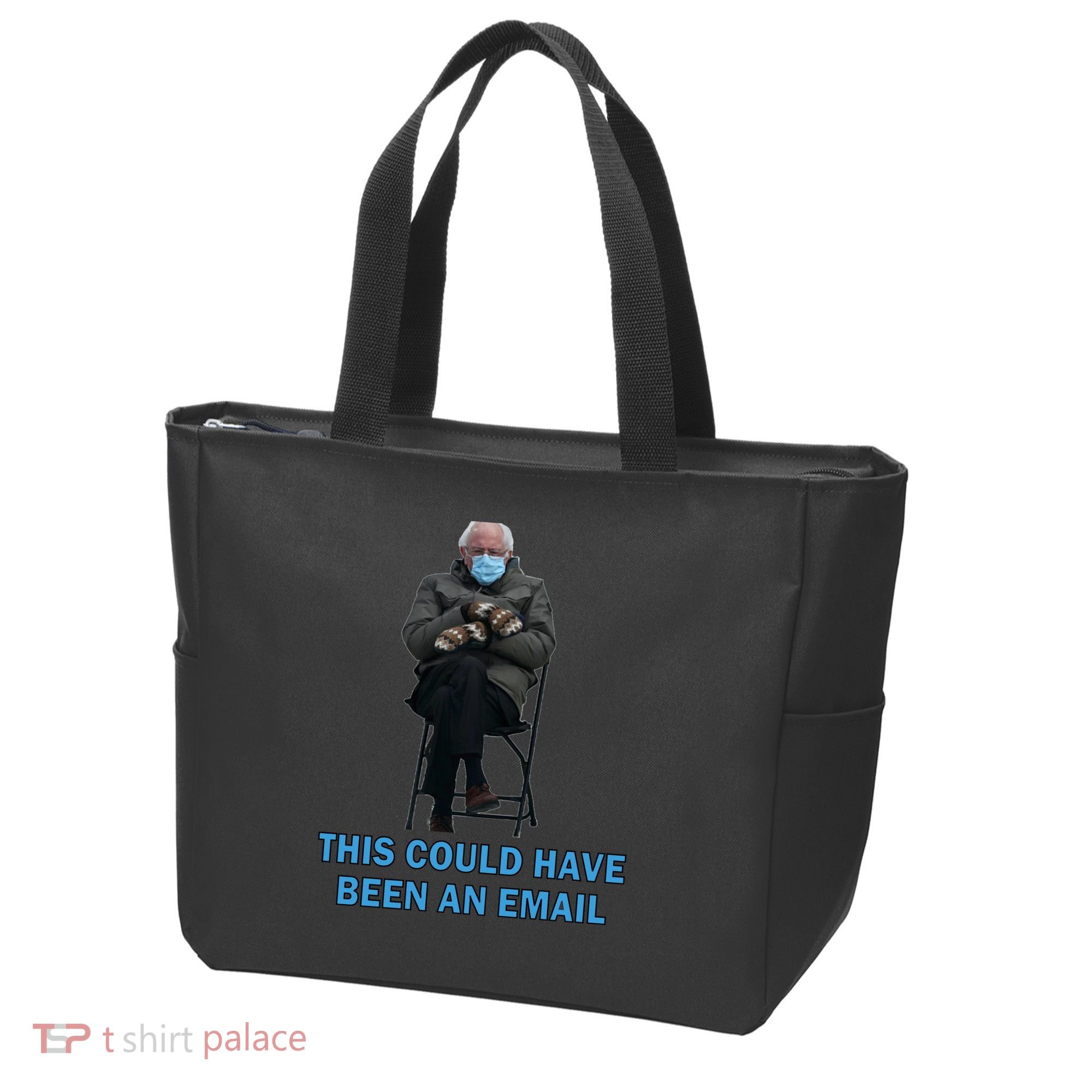 This Could Have Been An Email Bernie Sanders Mittens Sitting Tote Bag