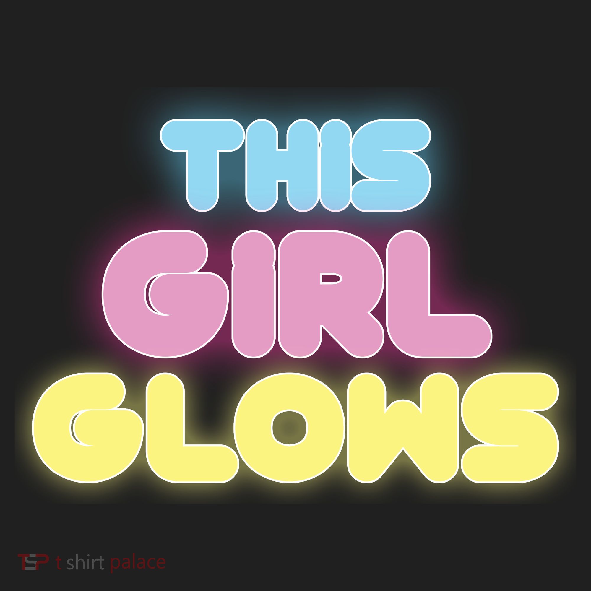 This Girl Glows Retro Neon Party Beanie