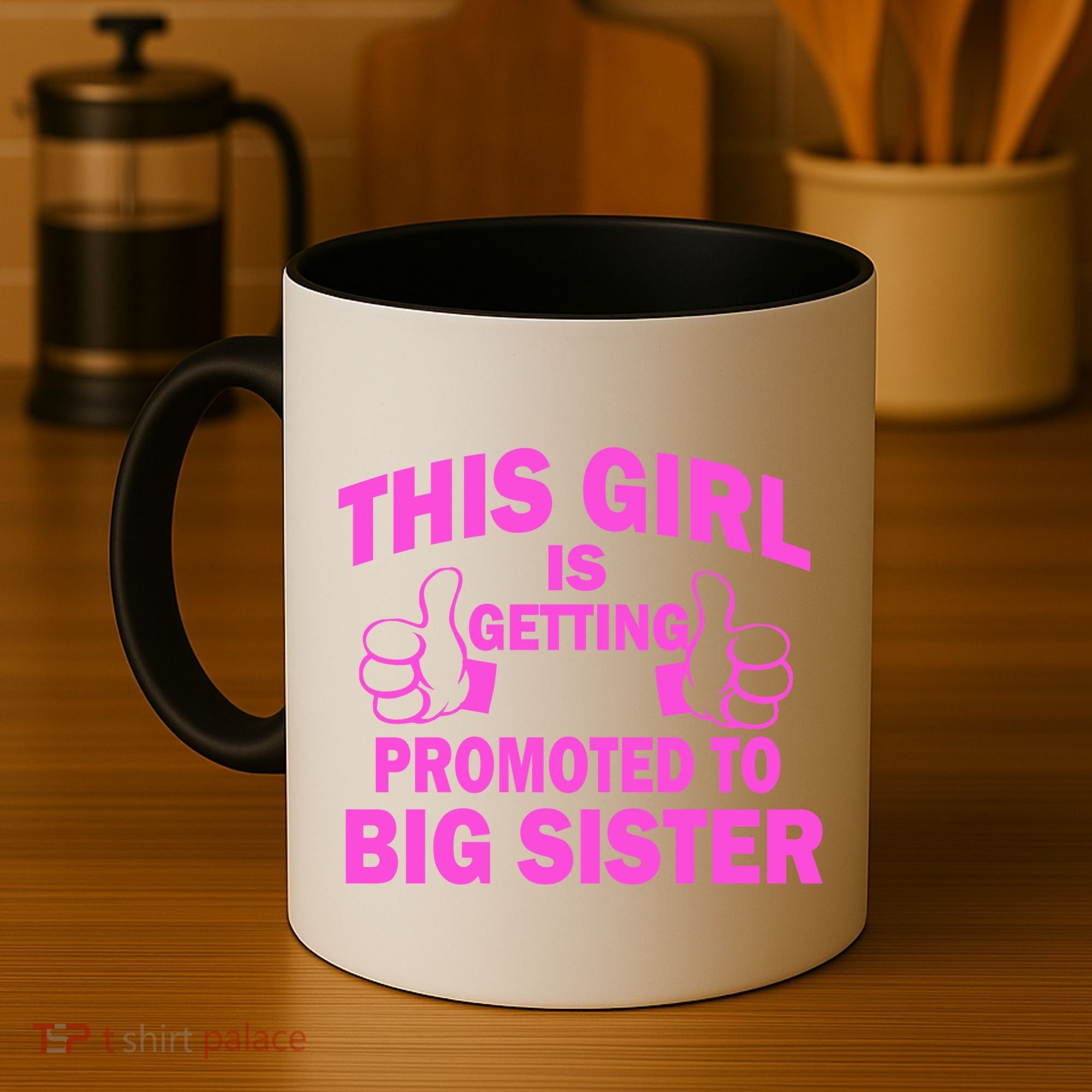 This Girl Is Getting Promoted to Big Sister Coffee Mug