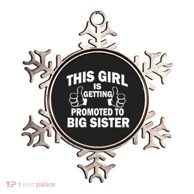 This Girl Is Getting Promoted to Big Sister Ornament