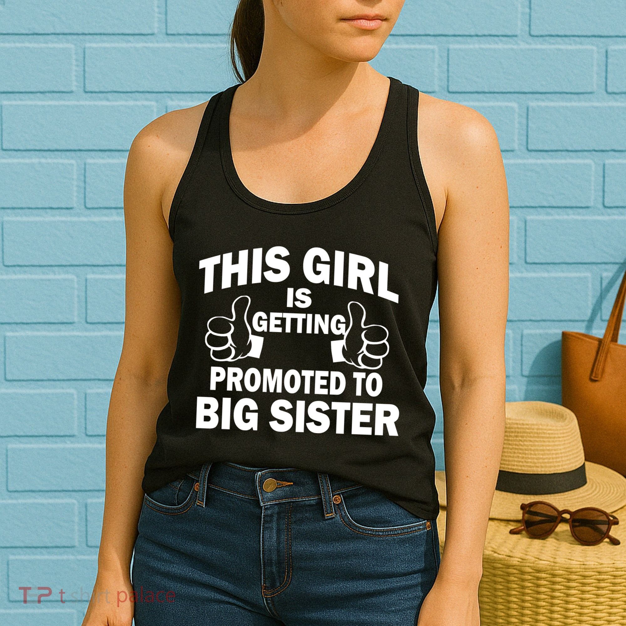This Girl Is Getting Promoted to Big Sister Women's Tank Top