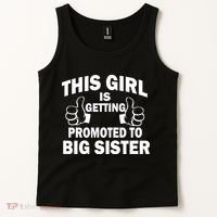 This Girl Is Getting Promoted to Big Sister Tank Top thumb 2