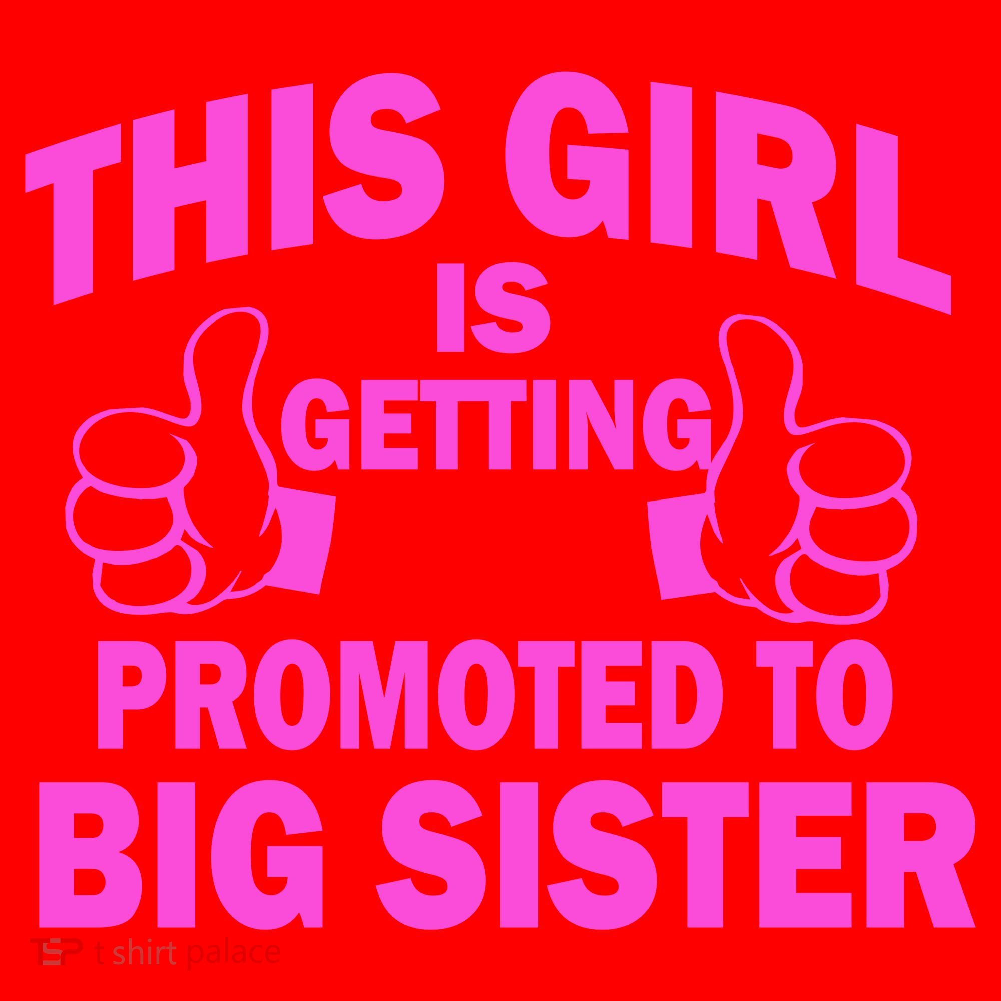 This Girl Is Getting Promoted to Big Sister Santa Hat