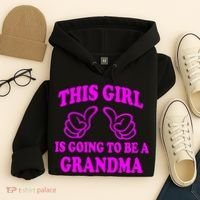 This Girl Is Going To Be A Grandma Hoodie thumb 4