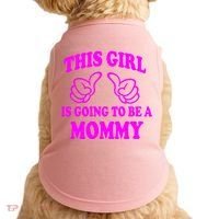 This Girl Is Going To Be A Mommy Doggie Tank thumb 0