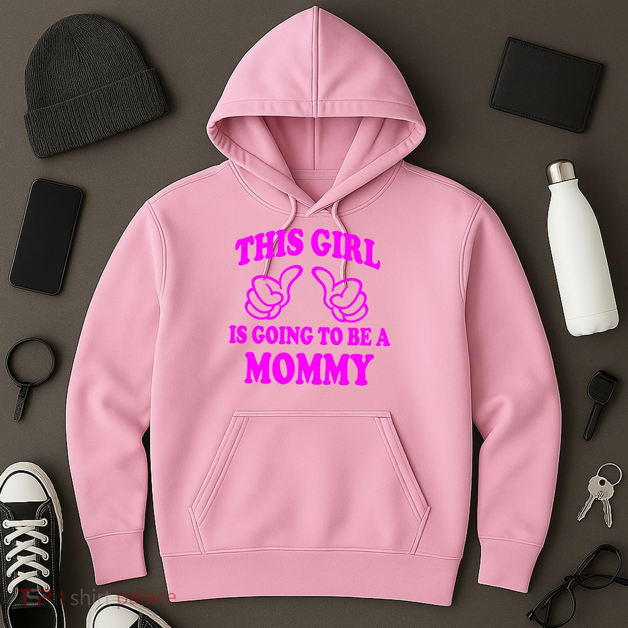 This Girl Is Going To Be A Mommy Hoodie