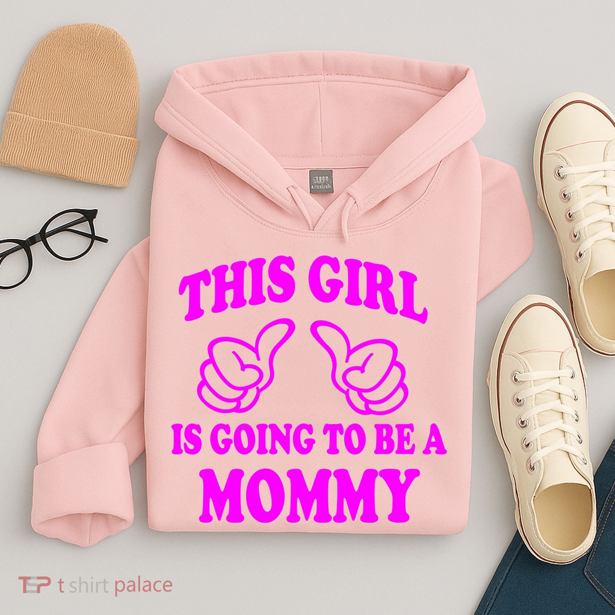 This Girl Is Going To Be A Mommy Hoodie