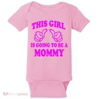 This Girl Is Going To Be A Mommy Baby Bodysuit thumb 0