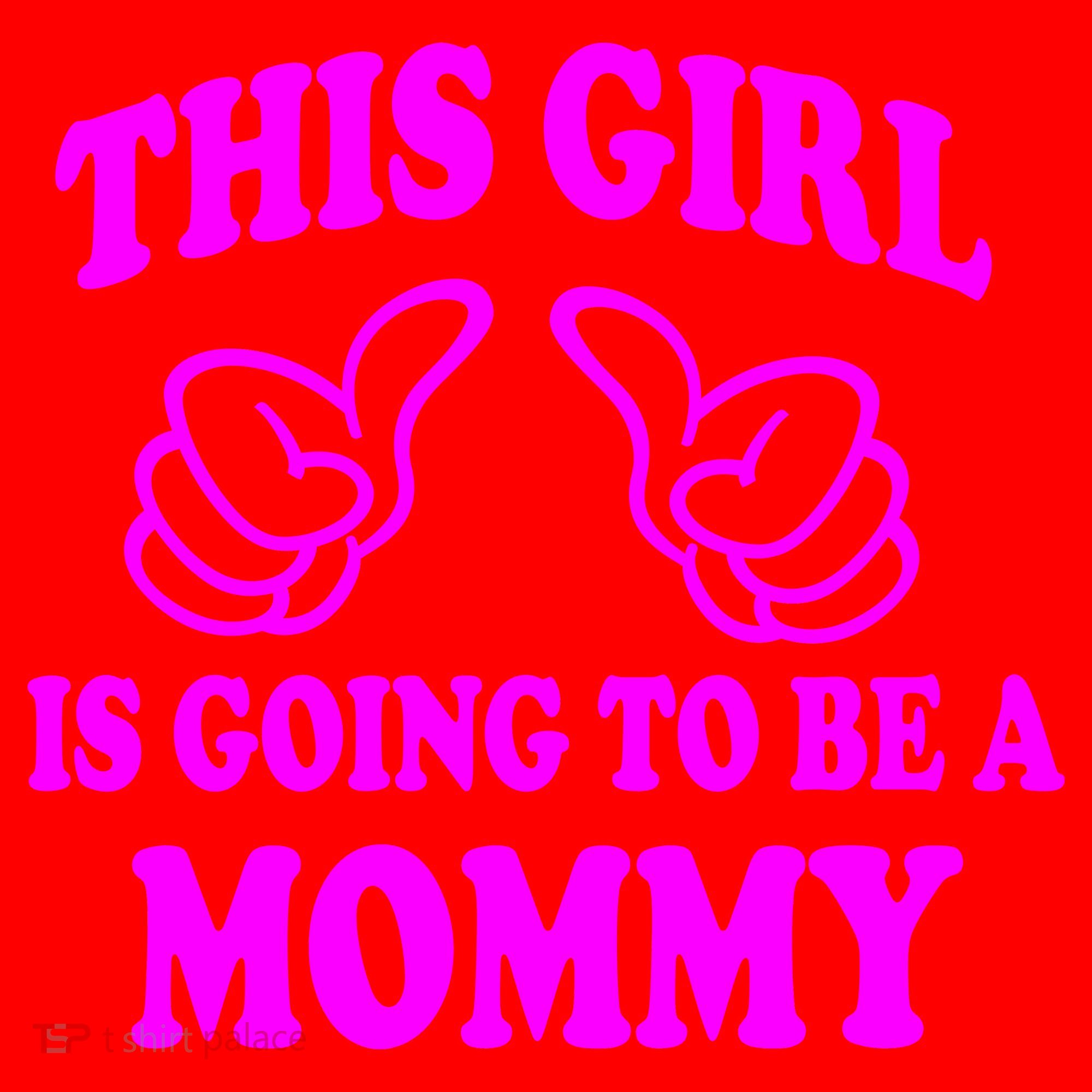 This Girl Is Going To Be A Mommy Santa Hat