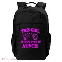 This Girl Is Going To Be An Auntie Backpack thumb 0