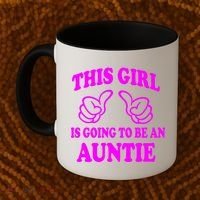 This Girl Is Going To Be An Auntie Coffee Mug thumb 2