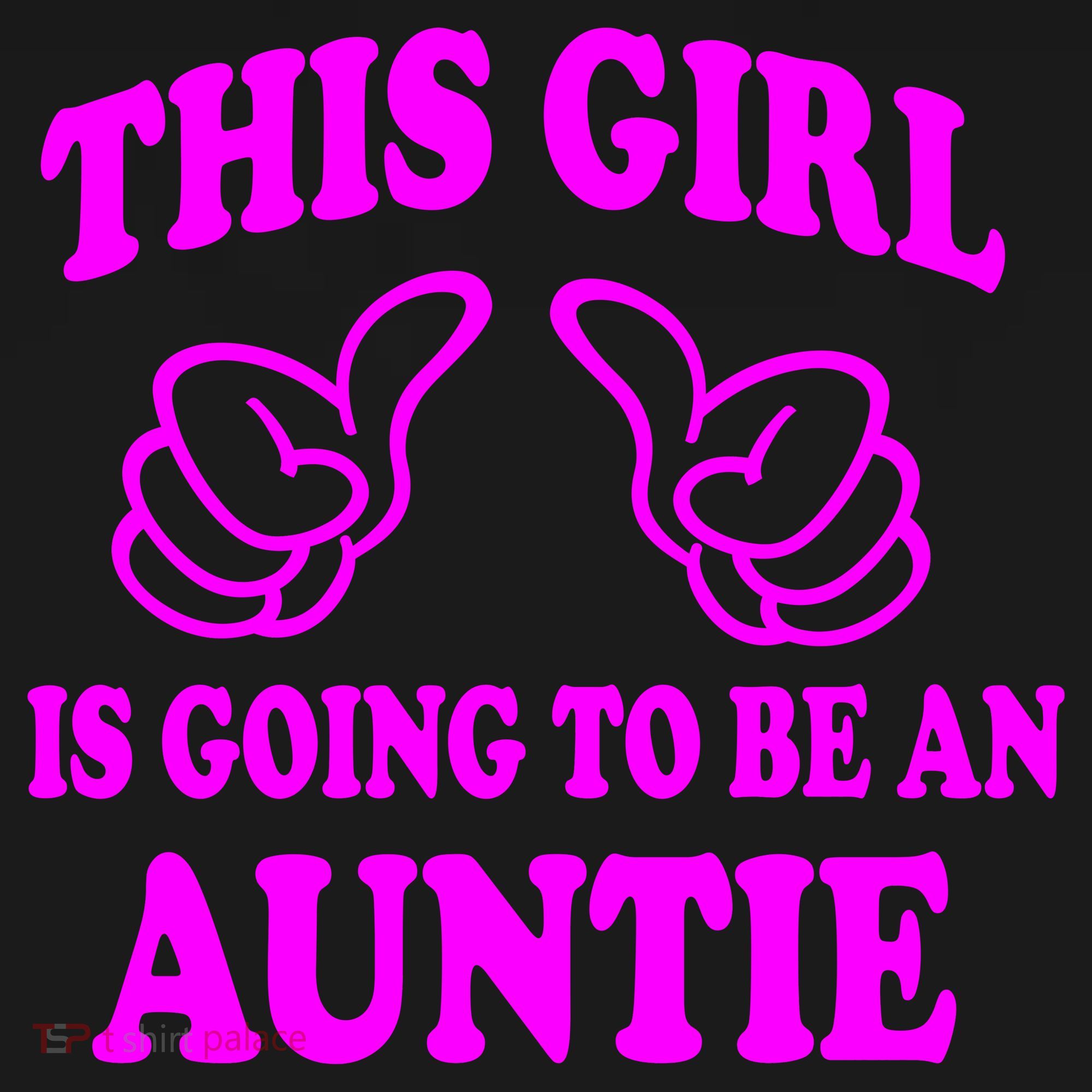 This Girl Is Going To Be An Auntie Ornament