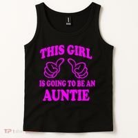 This Girl Is Going To Be An Auntie Tank Top thumb 2