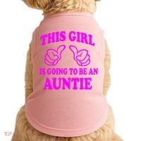 This Girl Is Going To Be An Auntie Doggie Tank thumb 0