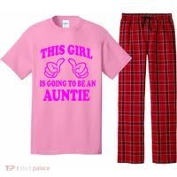 This Girl Is Going To Be An Auntie Pajama Set thumb 0