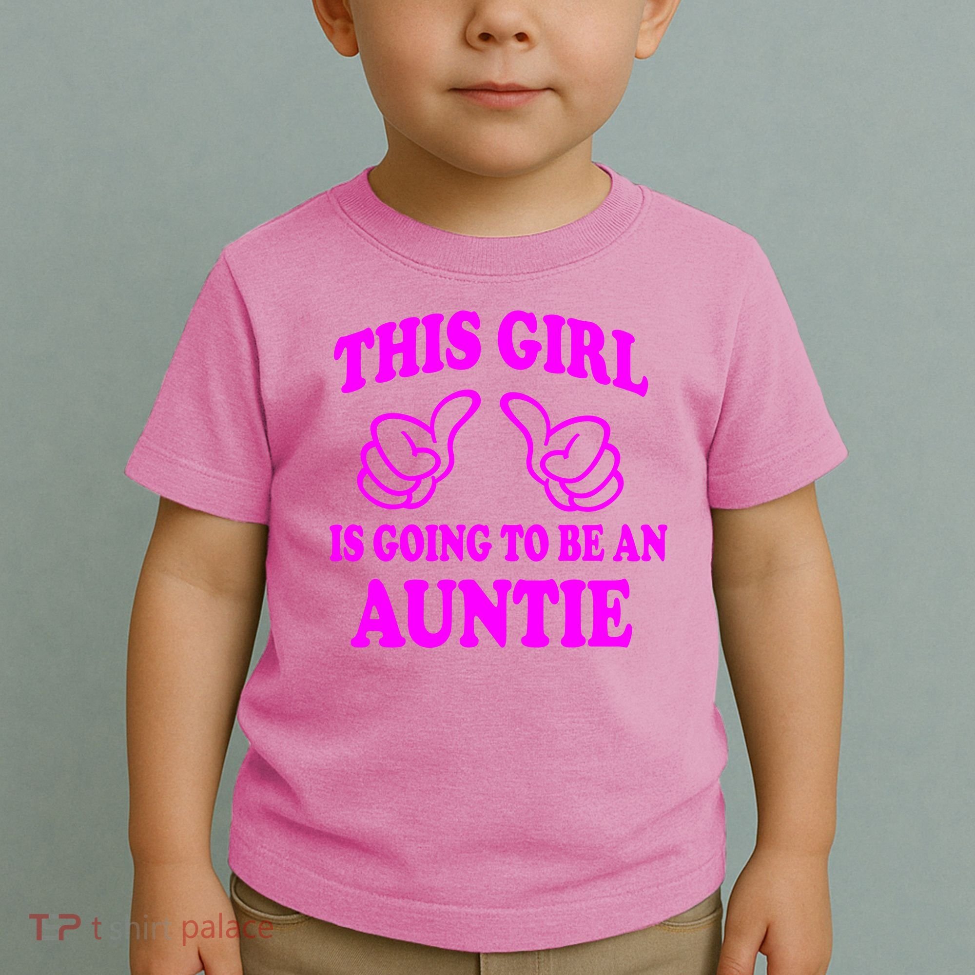 This Girl Is Going To Be An Auntie Toddler T-Shirt