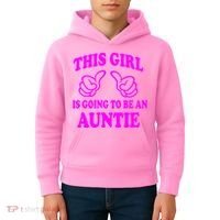 This Girl Is Going To Be An Auntie Kids Hoodie thumb 4