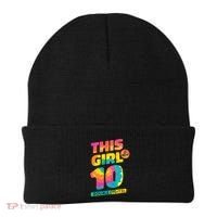 This Girl Is Now 10 Double Digits Beanie thumb 0
