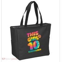 This Girl Is Now 10 Double Digits Tote Bag thumb 2