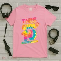 This Girl Is Now 10 Double Digits T-Shirt thumb 5