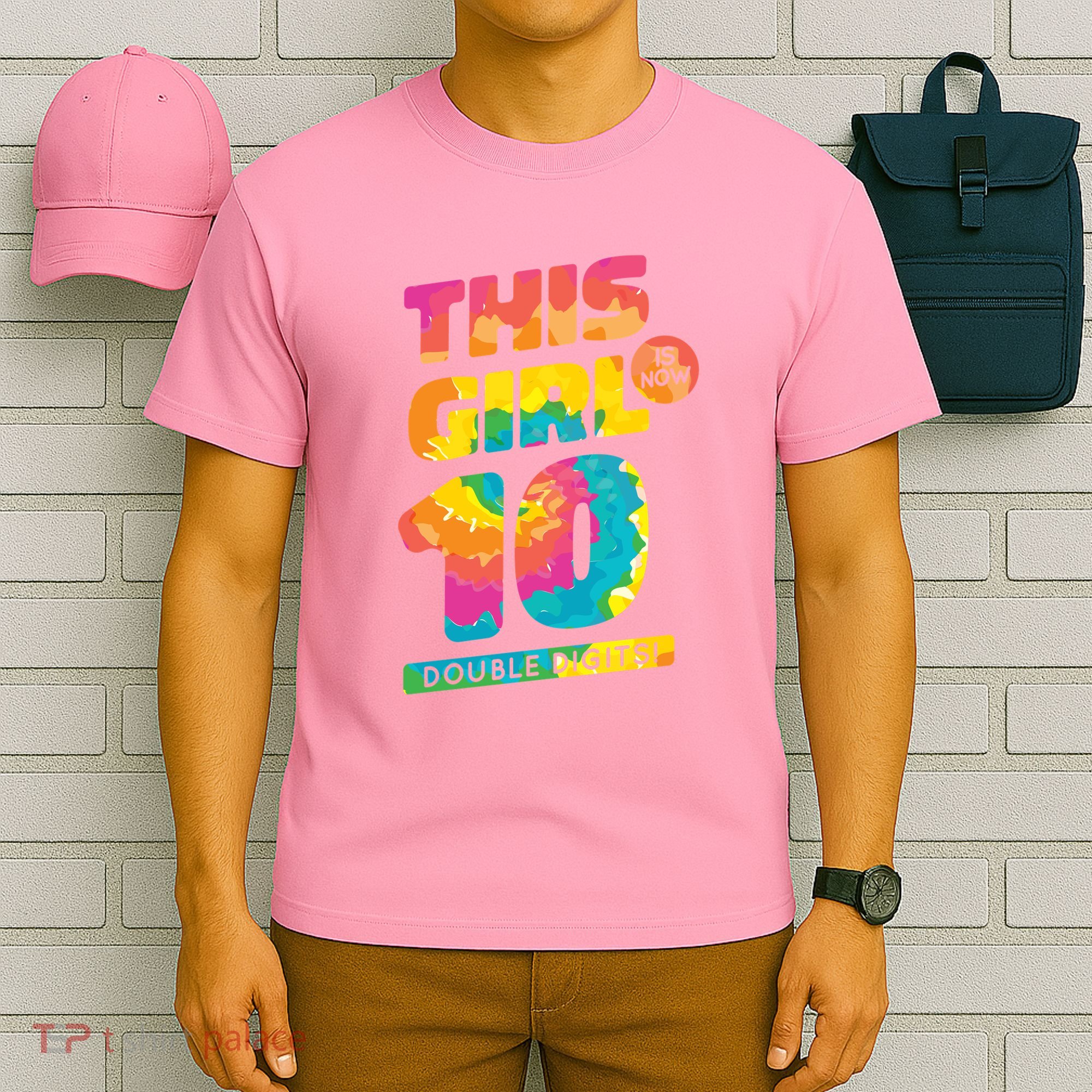 This Girl Is Now 10 Double Digits T-Shirt