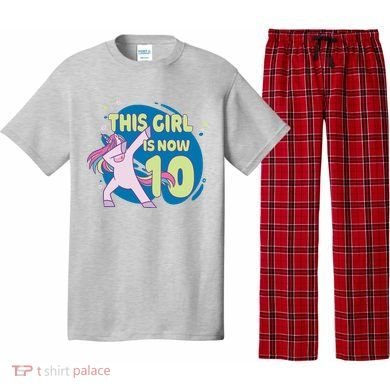 This Girl Is Now 10 Years Old Pajama Set