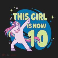 This Girl Is Now 10 Years Old Women's Sweatshirt thumb 2