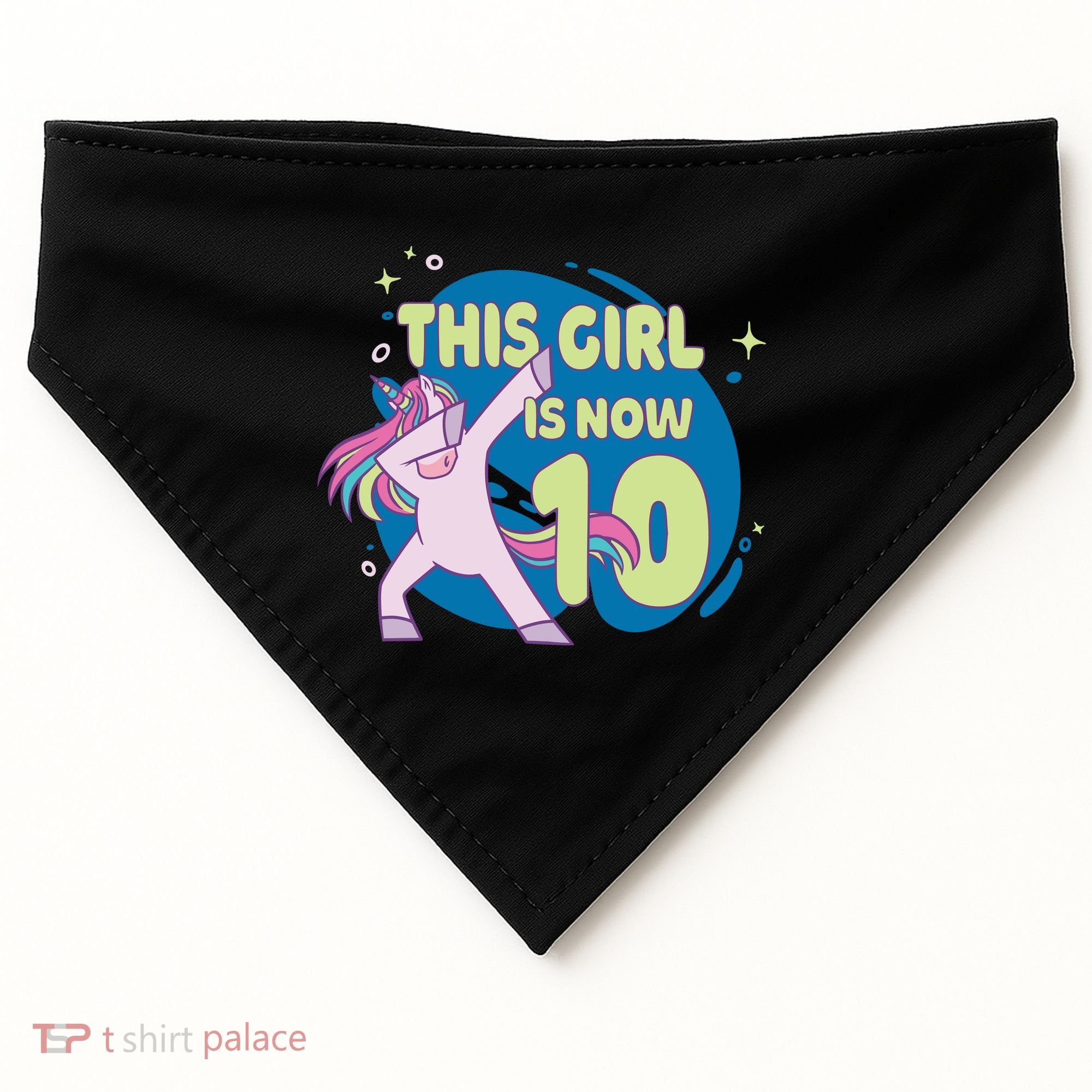 This Girl Is Now 10 Years Old USA-Made Doggie Bandana