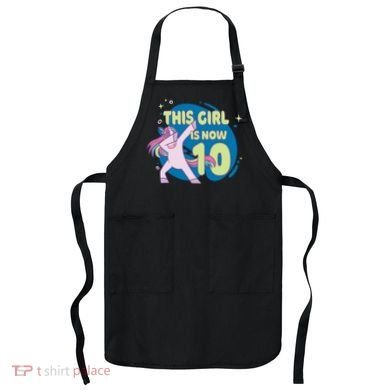 This Girl Is Now 10 Years Old Apron