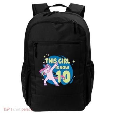 This Girl Is Now 10 Years Old Backpack
