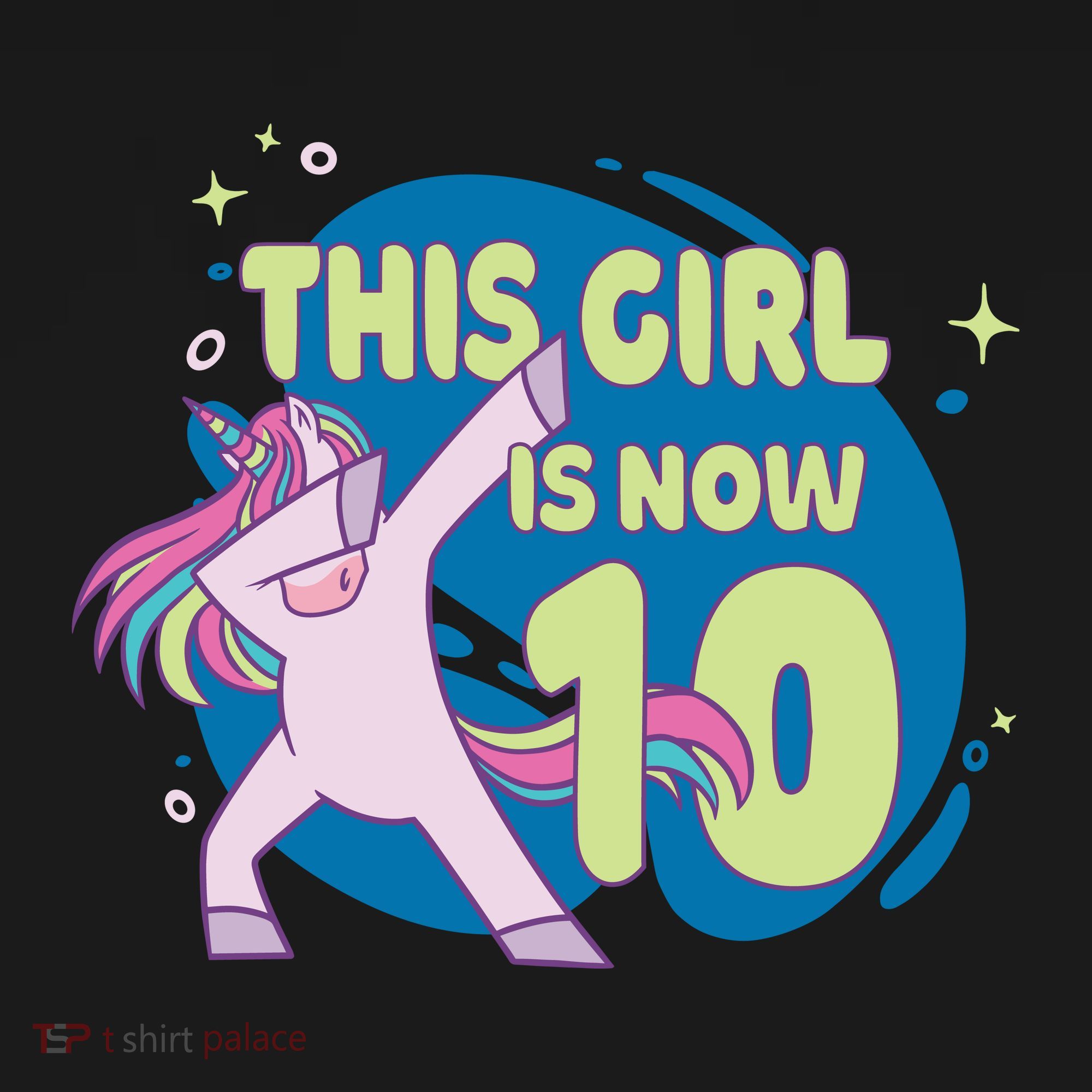 This Girl Is Now 10 Years Old Button