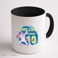 This Girl Is Now 10 Years Old Coffee Mug thumb 1