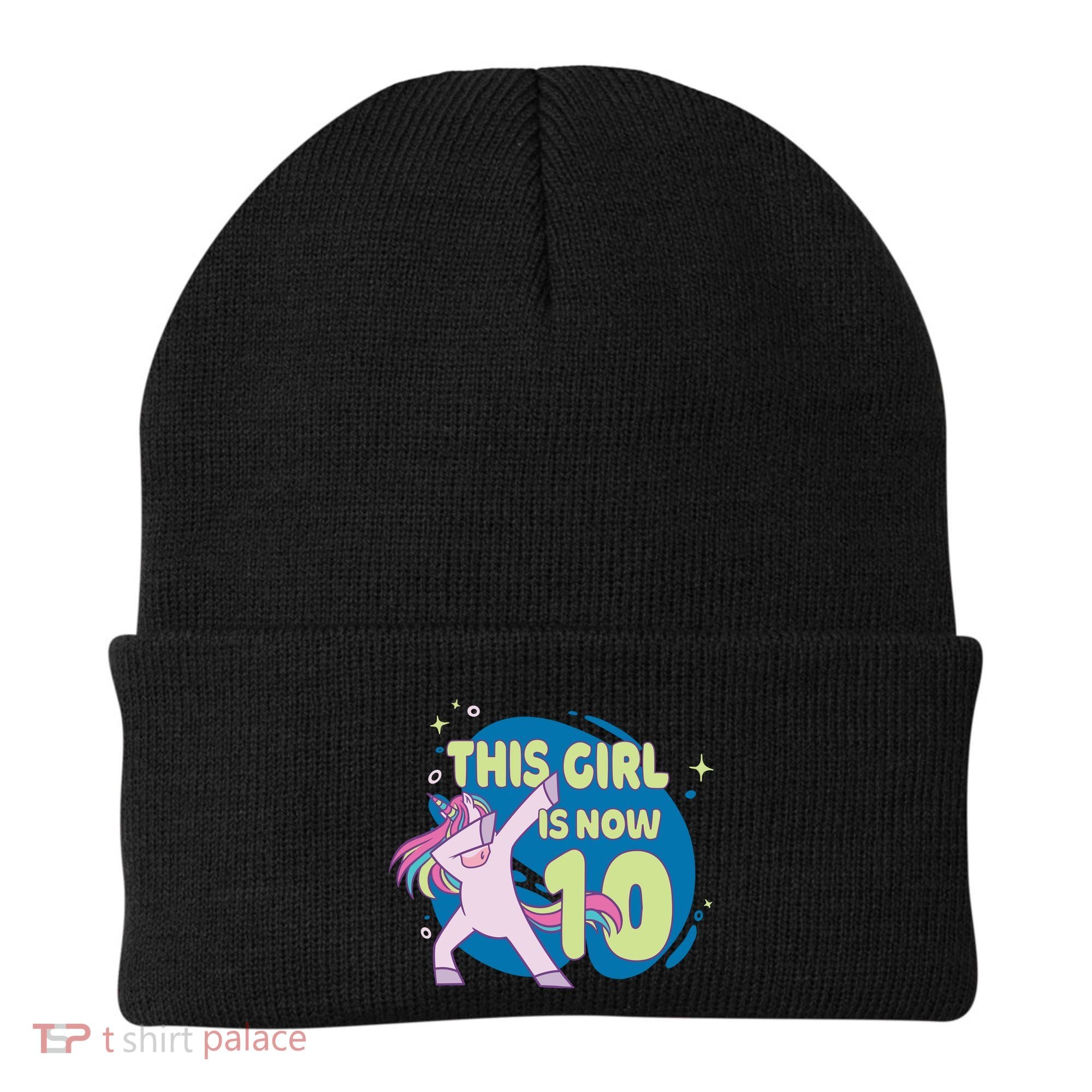 This Girl Is Now 10 Years Old Beanie