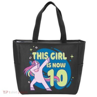 This Girl Is Now 10 Years Old Tote Bag