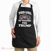 This Girl Is Voting For Trump Apron thumb 2