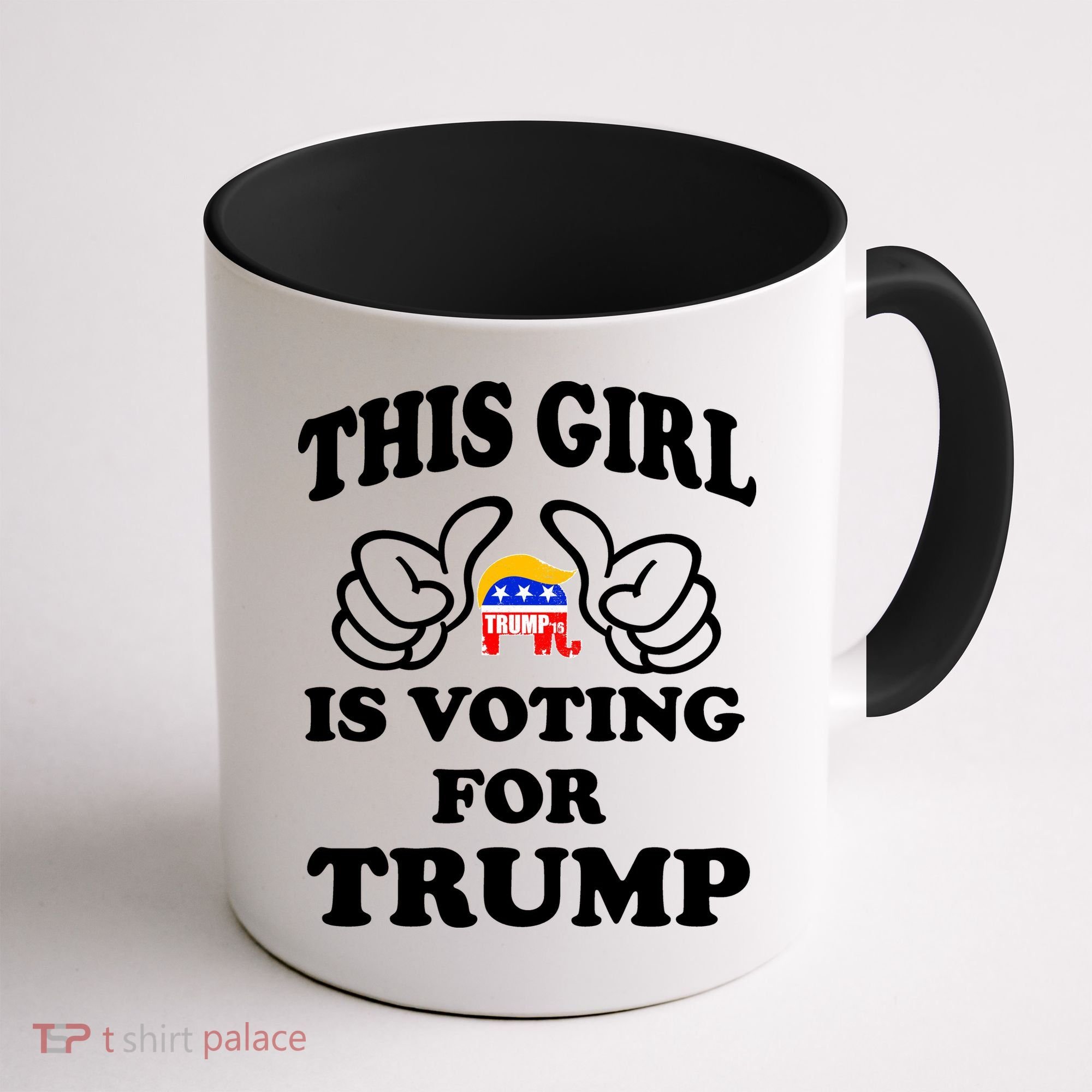 This Girl Is Voting For Trump Coffee Mug